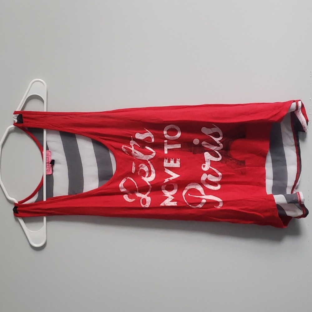 Sugar high Let's move to Paris top, size XL